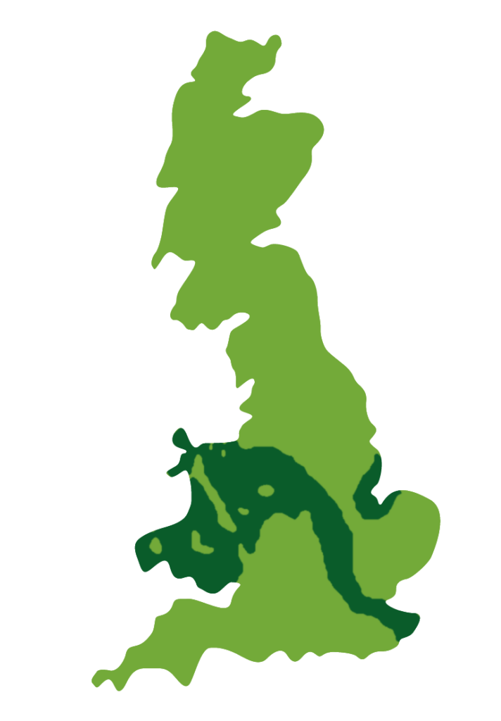UK Roe Deer Distribution